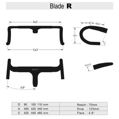 Integrated Handlebar Blade-R