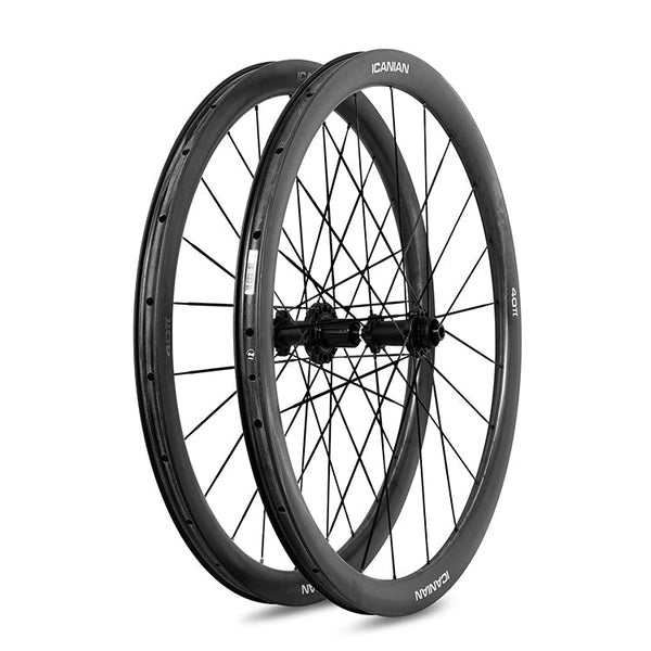 40mm Carbon Hub and Carbon Spoke Wheelset